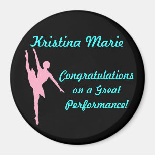 Ballerina-Gewohnheits-Magnet Magnet