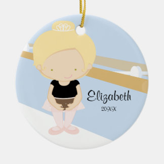 Ballerina Girl Ballet Dance Christmas Ornament
