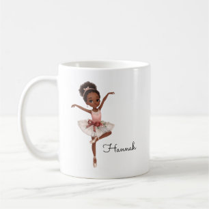 Ballerina Girl Custom Kaffeetasse