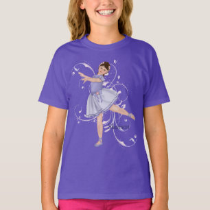 Ballerina Girl Pastel T-Shirt
