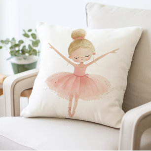 Ballerina Girl Pillow, Balletttänzerin Kissen