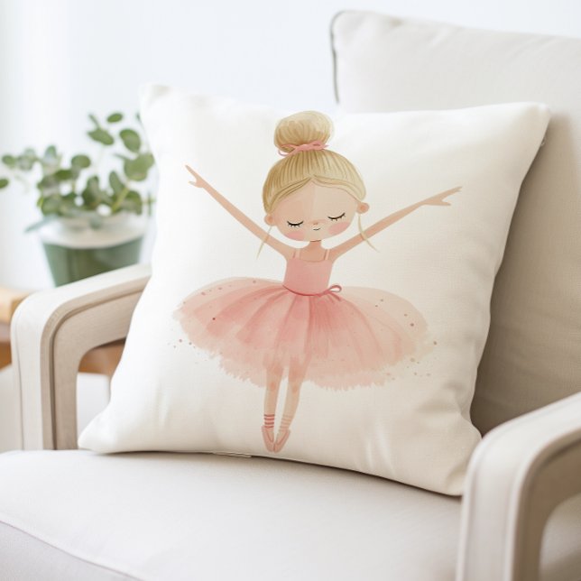 Ballerina Girl Pillow, Balletttänzerin Kissen (Von Creator hochgeladen)