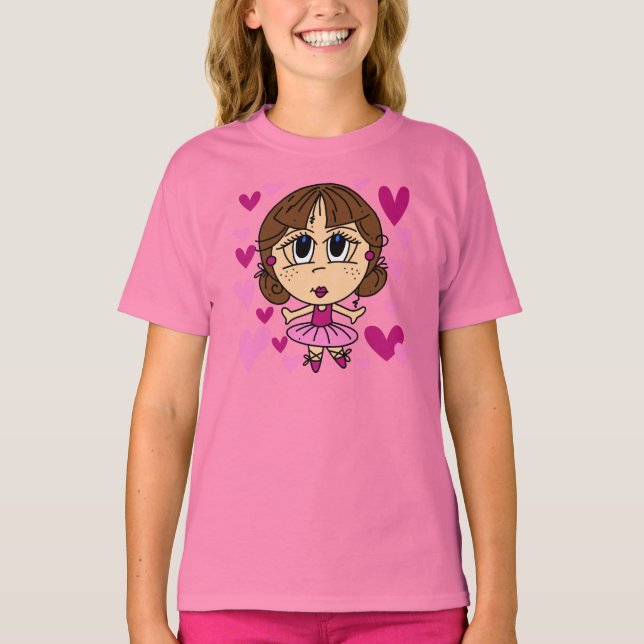 Ballerina Girl T-Shirt (Vorderseite)