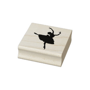 Ballerina Gummistempel