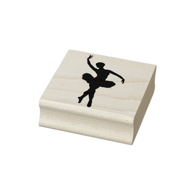 Ballerina Gummistempel (Stempel)