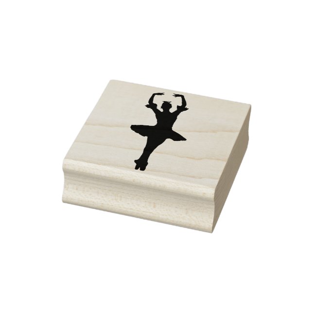 Ballerina Gummistempel (Stempel)