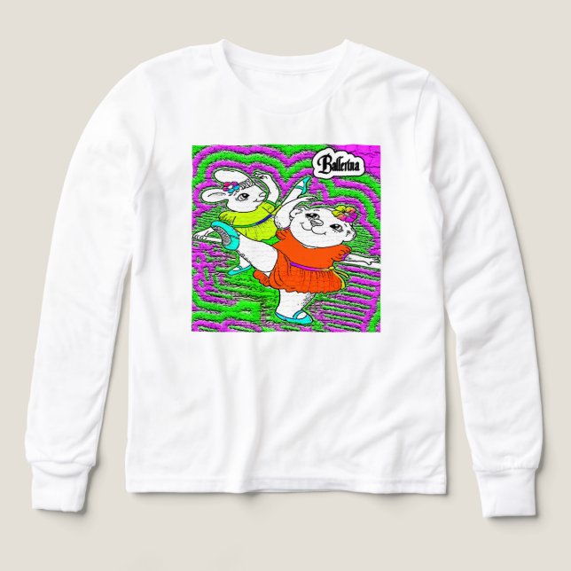 Ballerina-Häschen (Design Vorderseite)