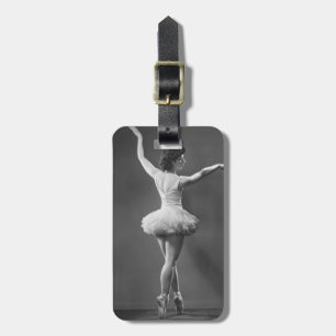 Ballerina im Ballettröckchen Gepäckanhänger