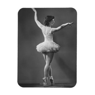 Ballerina im Ballettröckchen Magnet