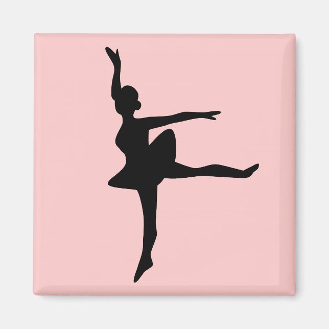 Ballerina in Blush Magnet (Vorne)