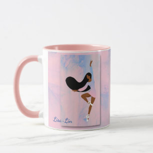 Ballerina in Pink Tasse