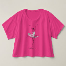 Ballerina individuelle Name Shirts & Jacken