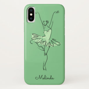 Ballerina individuelle Name- und Farbtelefongehäu Case-Mate iPhone Hülle