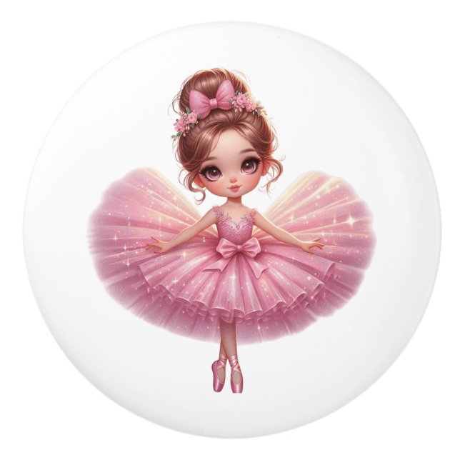Ballerina Keramikknauf (Vorderseite)