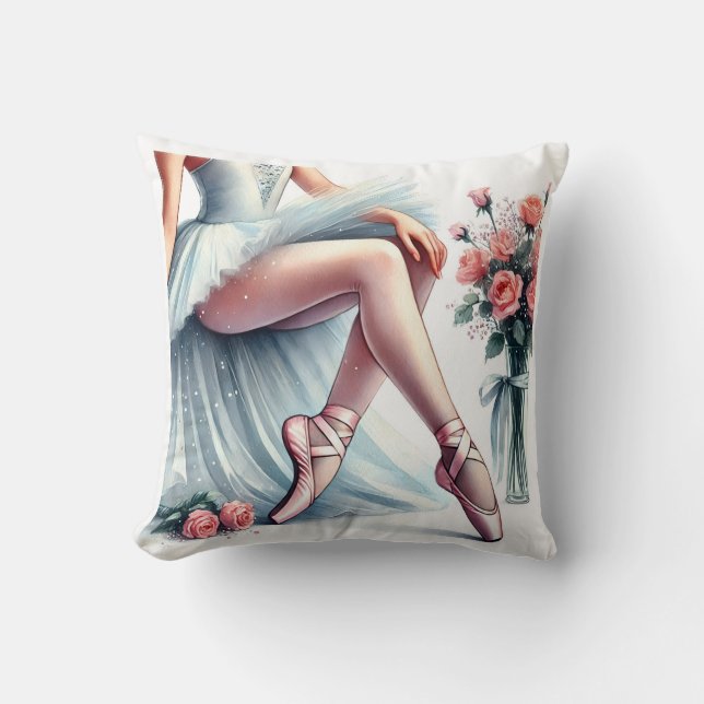 Ballerina Kissen (Vorderseite)