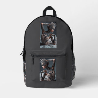 ballerina Kosmetische Beutel - Ausdrückliche Linie Bedruckter Rucksack