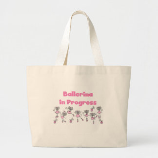 Ballerina-laufende T - Shirts und Geschenke Jumbo Stoffbeutel