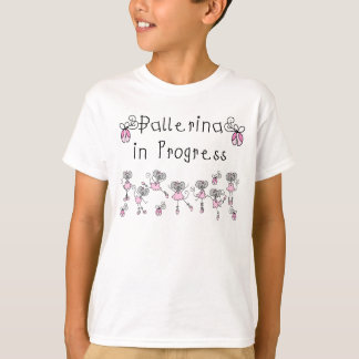 Ballerina-laufendes T-Shirt