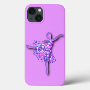 Ballerina Lila iPhone Case Ballett Tänzerin Frau