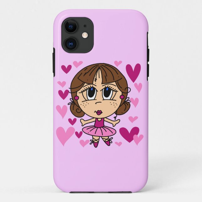Ballerina-Mädchen Case-Mate iPhone Hülle (Rückseite)