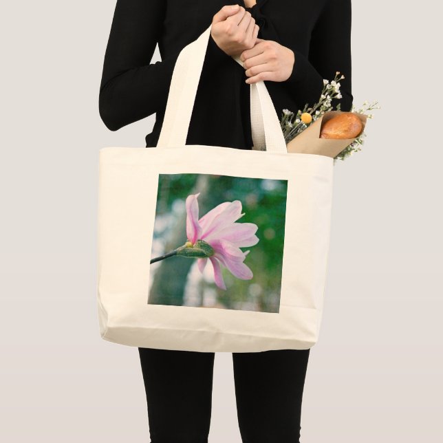 Ballerina Magnolia Jumbo Stoffbeutel (Vorderseite (Produkt))