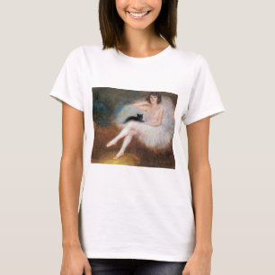 Ballerina mit Black Cat, Pierre Carrier-Belleuse T-Shirt