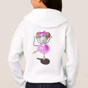 Ballerina Mouse Kids' Hoodie