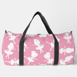 Ballerina Muster, Ballettmädchen, Balletttanz Duffle Bag