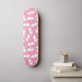 Ballerina Muster, Ballettmädchen, Balletttanz Skateboard