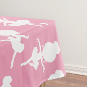 Ballerina Muster, Ballettmädchen, Balletttanz Tischdecke