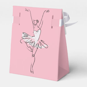 Ballerina-Name- u. -farbbevorzugungskasten Geschenkschachtel