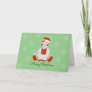 Ballerina Nashorn Schneeflocken Weihnachten