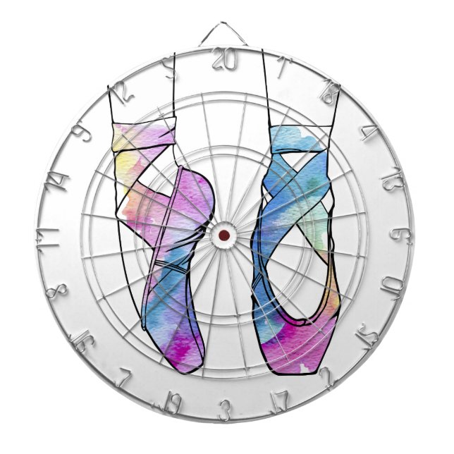 Ballerina Niedlich Ballet Dartscheibe (vorne)