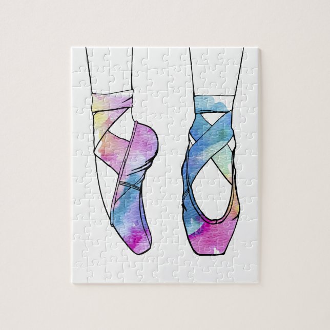 Ballerina Niedlich Ballet Puzzle (Vertikal)