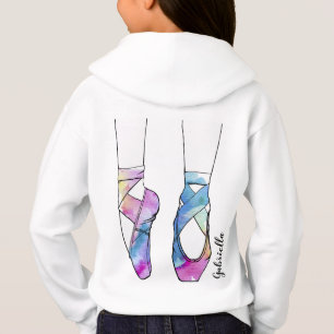 Ballerina Personalisiert Ballet Hoodie