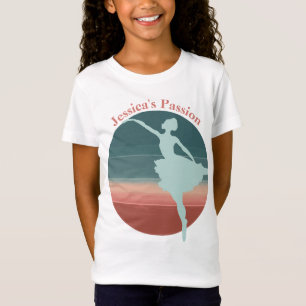 Ballerina Personalisiert T-Shirt