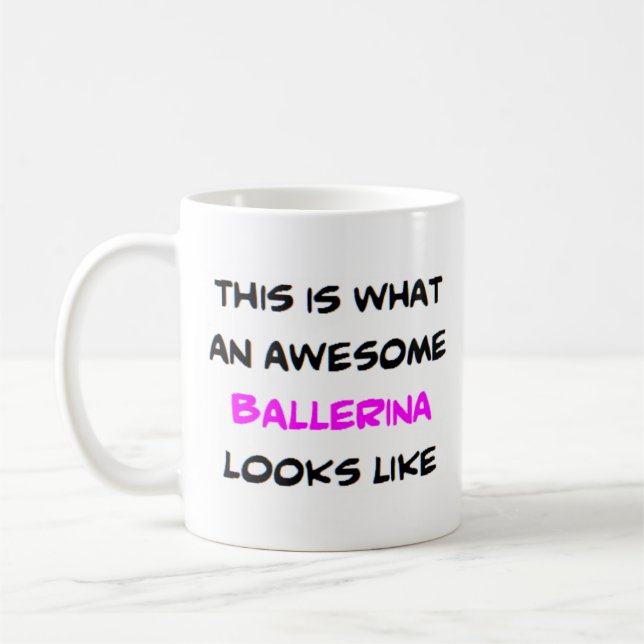 Ballerina phantastisch kaffeetasse (Links)