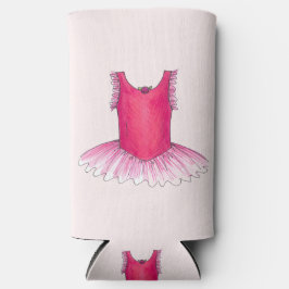 Ballerina Pink Ballett Tanz Erwägung Tutu Kostüm Selters Dosenkühler
