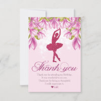 Ballerina Pink Glitzer Geburtstag