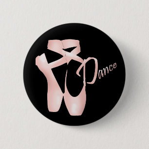 Ballerina Pink Schuhe Tanztaste Button
