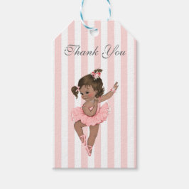 Ballerina Pink Tutu Spitzen Blume Geschenkanhänger