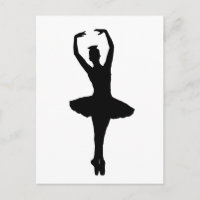 BALLERINA PIROUETTE EN POINTE (Ballet Dancer Silho