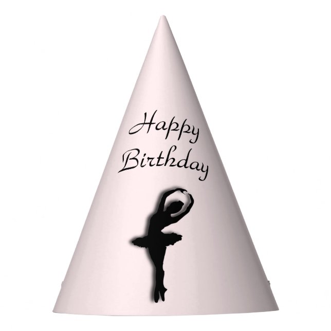 Ballerina Pirouette in Garden Green Partyhütchen (Vorderseite)