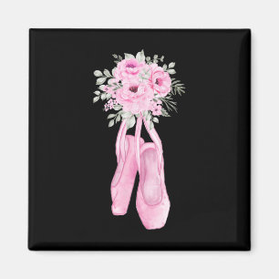 Ballerina Pointe Shows Blume Ballet Dancer Magnet