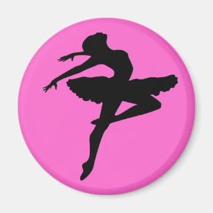 Ballerina-Pose Magnet