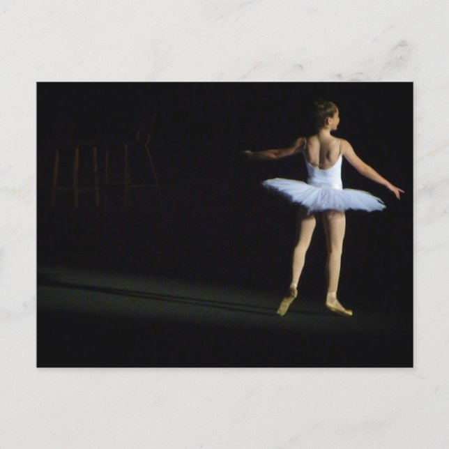 Ballerina Postcard - Landschaft Postkarte (Vorderseite)