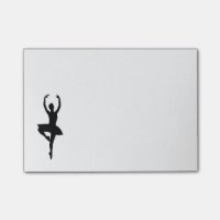 Ballerina Postit Notes