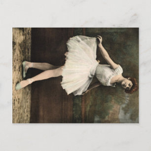 Ballerina Postkarte