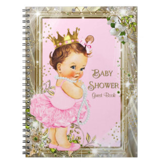Ballerina Princess Baby Showbook Notizblock