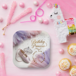 Ballerina Princess Party - Wirf in Magie! Pappteller